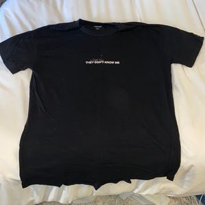 Black vintage t shirt